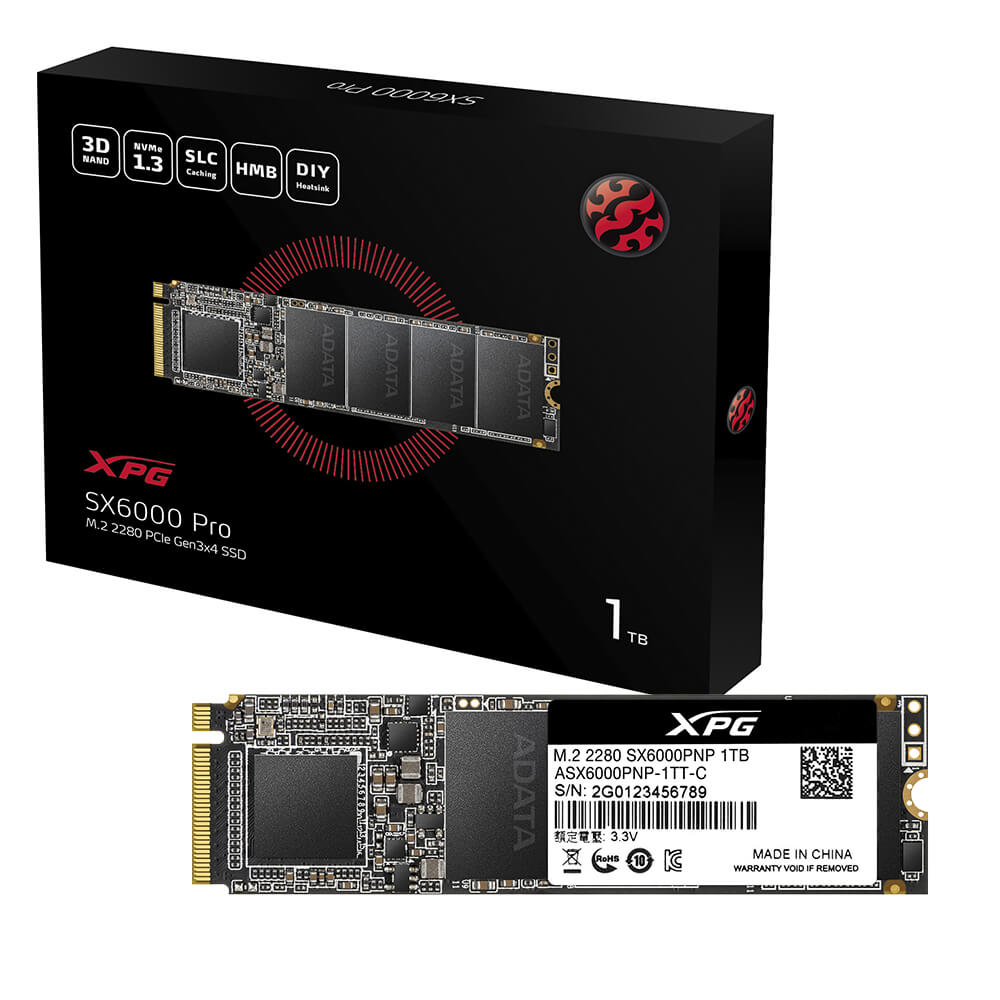 UNIDAD SOLIDA XPG SX6000 PRO