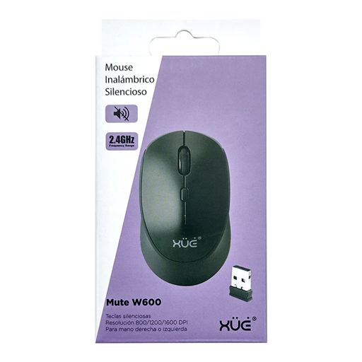 [WEB106] MOUSE INALÁMBRICO XUE MUTE W600
