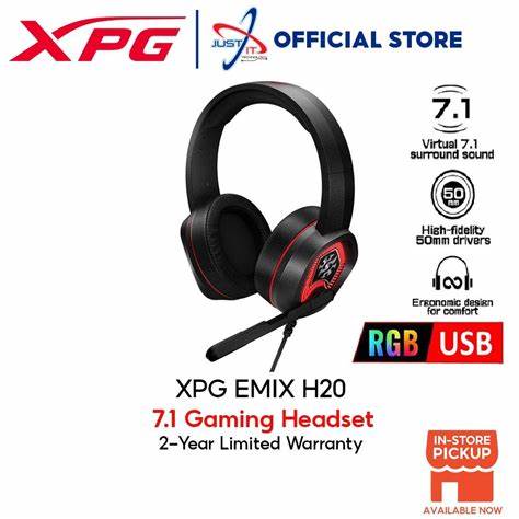 [WEB107] DIADEMA GAMER XPG EMIX H20